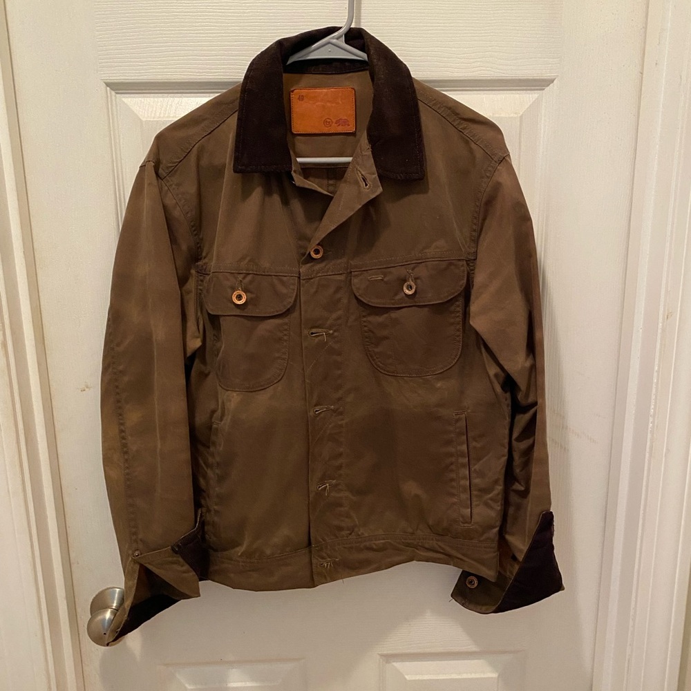 Taylor Stitch lightweight wax jacket size 40